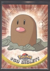 #50 Diglett | 1999 Pokémon TV Anime S1 | EX | Black Logo - Bild 1 von 2