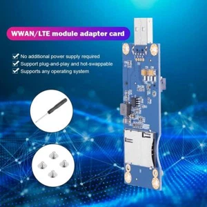 Mini PCI-E to USB Adapters+SIM Slot 6/8pin for WWAN LTE Computer Module Cards - Afbeelding 1 van 6