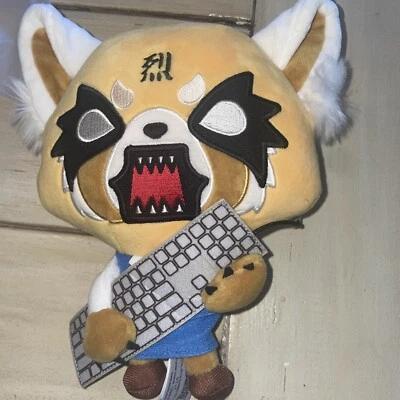 Gund Sanrio Netflix Original Aggretsuko Red Panda Rage Sound Plush Animal Toy - Image 1 of 2