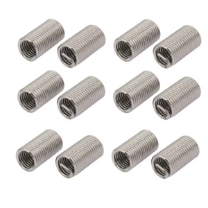M10x1.5mmx30mm 304 Inserto de alambre helicoidal de acero inoxidable 12pcs - Imagen 1 de 3