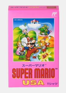Nintendo Tokyo Limited SUPER MARIO USA T- Shirt Japan NEW - Picture 1 of 6