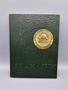 1965 MYRTLE BEACH HIGH SCHOOL YEARBOOK, THE SEAHAWK, MYRTLE BEACH, SC - Picture 1 of 6