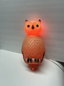 UNION PRODUCTS Halloween EULE BLÄSTFORM Leominster MA - Vintage orange 13"" - Bild 1 von 8