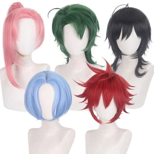 Cosplay Anime SK8 the Infinity Miya Chinen Wigs Cherry Snow Reki Hairpiece Props - Picture 1 of 24