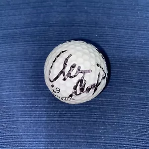 Pelota de golf autografiada firmada por Bob Duval y Allen Doyle - Imagen 1 de 2