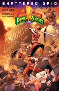 Mighty Morphin Power Rangers (2016) #27 ¡boom de rejilla destrozada! Estudios - Imagen 1 de 1