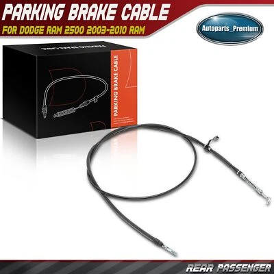 Rear Passenger Parking Brake Cable for Dodge Ram 2500 2003-2007 Ram 2500 3500 - Image 1 of 4