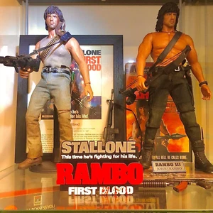 Rambo logo display s Stallone Beena Studio - Picture 1 of 22