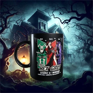 CARTOON INSPIRED - The HEX Girls - 11oz Black Coffee Mug - Picture 1 of 4