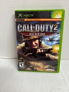 Call of Duty 2 Big Red Eye Microsoft Xbox ,2005 ) Complete - Picture 1 of 3