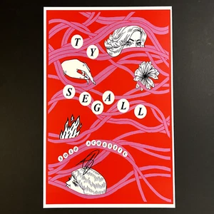 Ty Segall Signed Tour Poster w/ Exact Proof (Promo Autograph NOT Vinyl / CD) - Picture 1 of 7