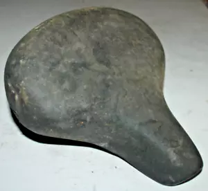 Vintage APersons Cruiser Bike Saddle 250/240mm Black 1796g Comfort USA Shipper - Picture 1 of 9