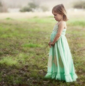 WDW Well Dressed Wolf NEW 8 Mint Green Maxi Dress LA1-A3 - Picture 1 of 4
