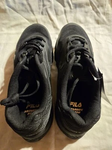 NEW Fila Mens Superstride 4, Black, Lace Up Sneaker Shoes Size 8.5W - Picture 1 of 11