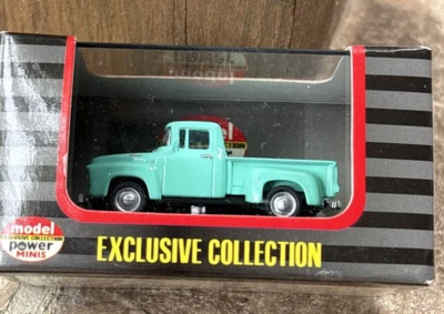 Camioneta Ford F-100 1956 modelo Power Minis # 19242 azul aguamarina HO 1/87 NUEVA Foto 1 de 4