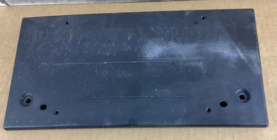 2011-2017 BMW X3 Front License Plate Bracket Plastic 51117210473 OEM - Image 1 of 4