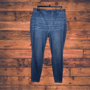 Pantalones de mezclilla Time and Tru Jeggings grandes (12-14) - Imagen 1 de 7