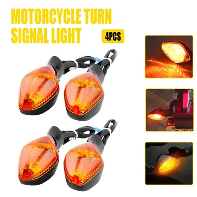4X Front/Rear Turn Signal Light Indicator For HONDA CBR 400R 650F 500R 2013-2018 - Image 1 of 4