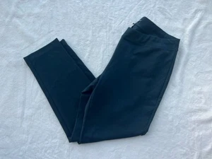 Pantalones Eileen Fisher Mezcla Tencel Pull On Cintura Elástica Azul Marino Elásticos Grandes - Imagen 1 de 8
