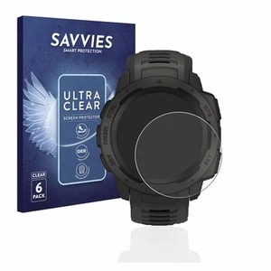 6x Osłona ekranu do Garmin Instinct Solar Folia ochronna Przezroczysta ochrona - Zdjęcie 1 z 11