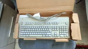 TASTIERA APPLE iMAC MACINTOSH TESTATA QWERTY KEYBOARD VINTAGE RETRO PC - Photo 1/2