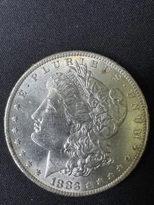Dólar de plata O Morgan 1883 ¡en buen estado!!! - Imagen 1 de 2