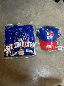 WWE John Cena Summerslam NJ Farewell Tour Tee (XL) + Mütze NY Giants 2025 Official - Bild 1 von 13