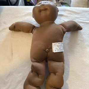 VINTAGE 1982 CABBAGE PATCH KIDS PREEMIE AFRICAN AMERICAN BLACK DOLL - Bild 1 von 15