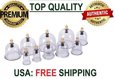 100 Cups/Set Medical Chinese Vacuum Cupping Body Massage Therapy Suction Hijama • 108.29€