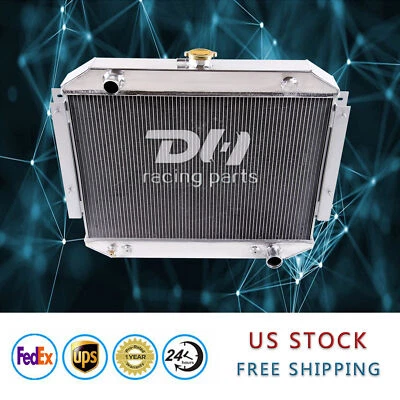 Radiador de 4 filas para camioneta Dodge D/W/B100 200 300 400 70-79 Ramcharger V8 889 Foto 1 de 4