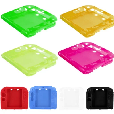 Soft Silicone Rubber Gel Skin Protective For Nintendo 2DS Case Cover - Image 1 of 4