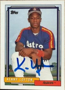 Kenny Lofton Autographed 1992 Topps #69 - Picture 1 of 1