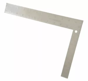 8" x 12" Steel CARPENTER'S SQUARE Carpenters utility framing 1/16 1/12 1/8 inch - Picture 1 of 1
