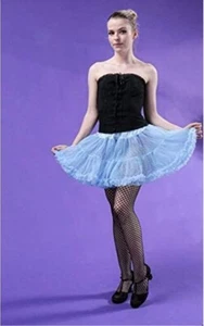 BellaSous Party Outfit, Einheitsgröße hellblau Tutu Rock, hellblau, Einheitsgröße - Bild 1 von 5