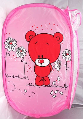 Kinder Schmutz Wäschesammler  "NEU" Wäschekorb Wäschesack Sammler Spielzeugbox - Bild 1 von 4