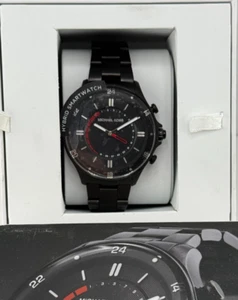 Michael Kors NDW2M4 3 ATM Hybrid Smartwatch Edelstahl Uhr mit Box - Bild 1 von 2