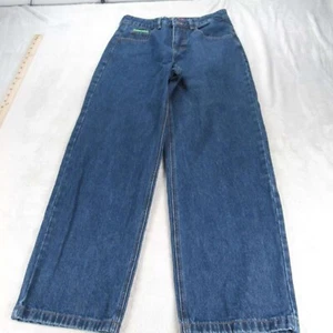Empyre Jeans Womens 4 Medium Wash Denim Cotton High Rise Wide Leg Baggy 28x29 - Picture 1 of 15