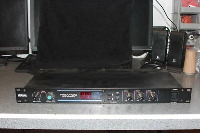 Yamaha REV100 Digital Reverberator Stereo Reverb Multi Effect Processor Mint - Image 1 of 4
