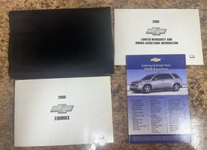 Chevrolet Chevy Equinox 2008 manual del propietario con estuche OEM envío gratuito - Imagen 1 de 4