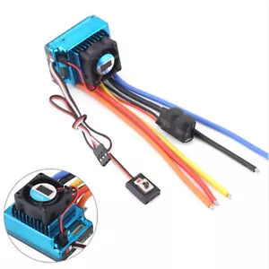 120A Sensored Brushless ESC Speed Controller for 1/8 1/10 1/12 RC Car Crawler - Picture 1 of 12