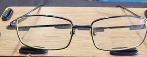 MEN'S GLASSES MATTE GUNMETAL BRAND SUCCESS - Picture 1 of 3