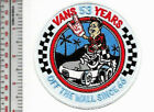 Vintage Skateboarding Vans off the Wall 53 years Anniversary Patch vel hooks