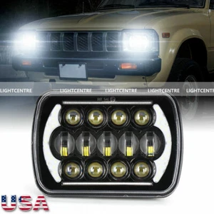 5X7 7x6'' LED Headlight DOT 120W Hi/Lo Beam For Jeep Cherokee XJ YJ Ford - Picture 1 of 11