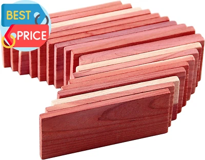 Cedar Blocks for Closet Storage100% Aromatic Red Ceder Blocks Cedar Planks Chips - Image 1 of 4