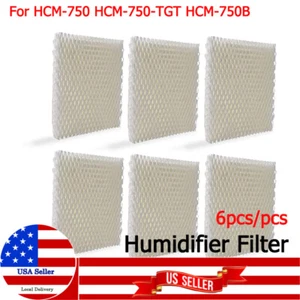 6Pcs Humidifier Wick Filter for Honeywell HCM-750 HCM-750-TGT HCM-750B, Filter B - Picture 1 of 12