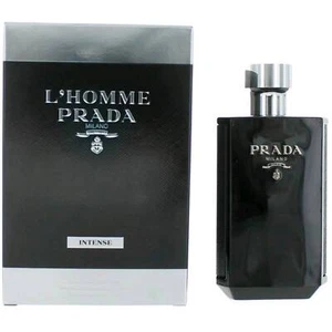 Prada Men's Eau De Parfum Spray L'Homme Intense , 3.4 oz - Picture 1 of 1