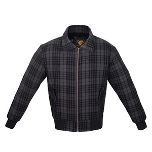 Grey Watch Tartan Jacket with Polyester Lining – Stand Out in Pride! - Picture 1 of 3