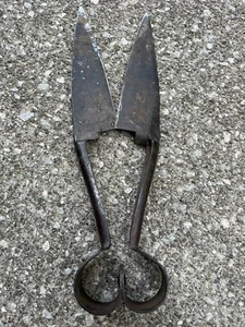 Vintage sheep shearers 6.5” blades Heart Shaped - Picture 1 of 5