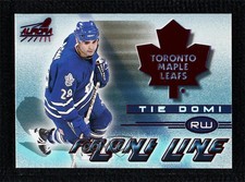 1998-99 Pacific Aurora Front Line Red Tie Domi #10
