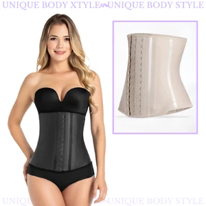 Corset Waist Trainer Body Shaper Underbust Cincher Tummy Belt Curveez 8031 - Picture 1 of 18